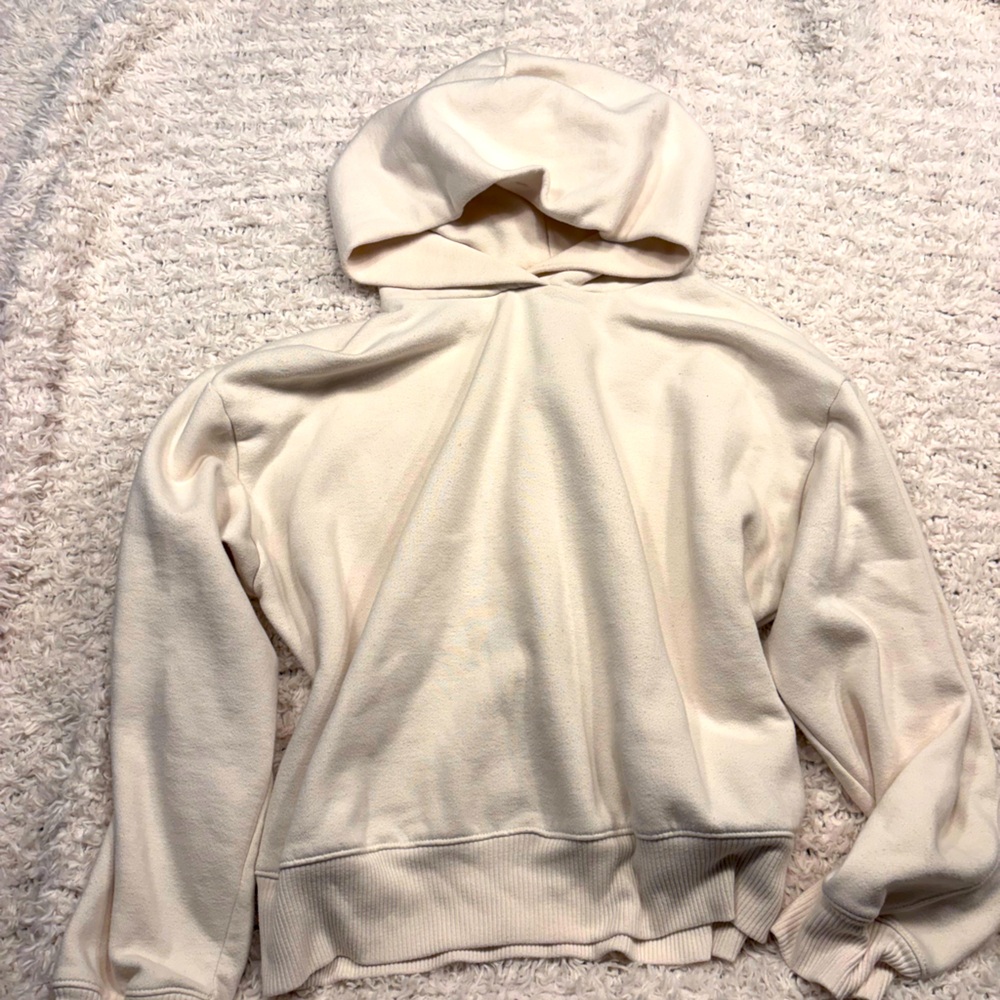 Cream Hoodie